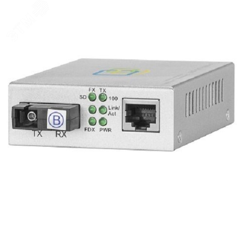 Медиаконвертер  10/100-Base-T / 100Base-FX, Tx/Rx: 1550/1310нм, V2 SNR-CVT-100B-V2 SNR - превью 2