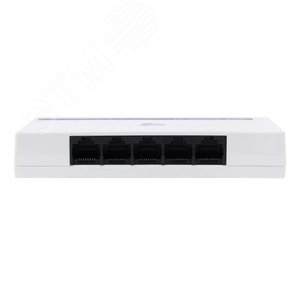 Изображение товара Коммутатор неуправляемый 5 портов RJ45 10/100/1000 Мб/с (шт)