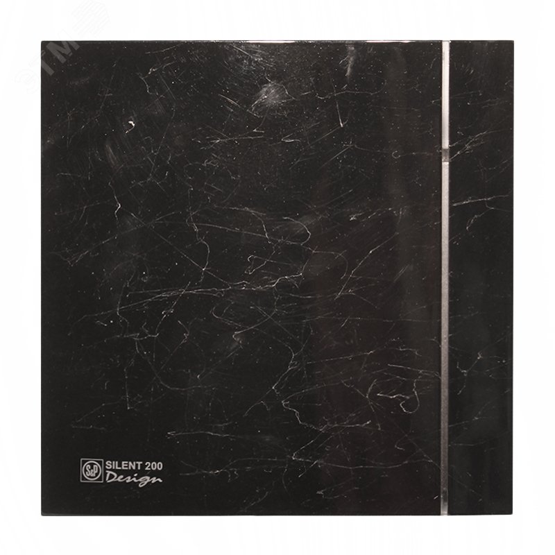 Изображение товара Вентилятор накладной Silent-200 CZ Marble Black Design 4C (шт)