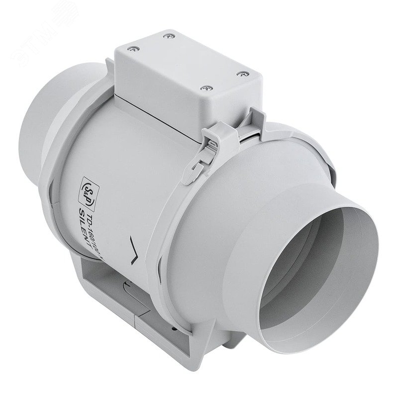 Изображение товара Вентилятор канальный TD-160/100N Silent для вентиляции с низким уровнем шума