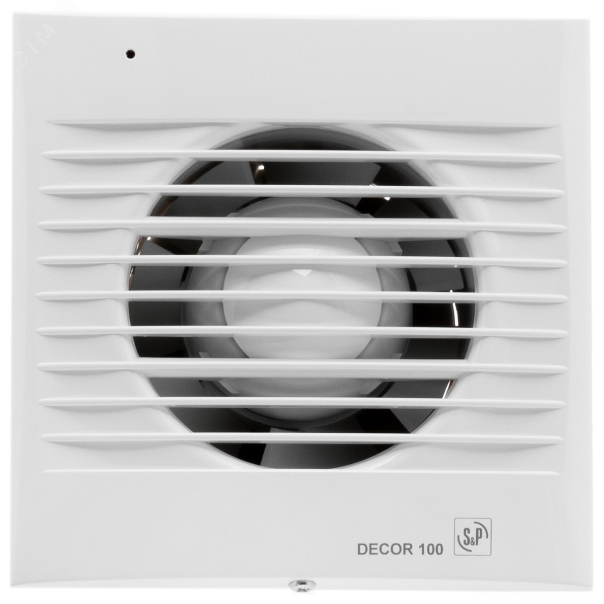 Изображение товара Вентилятор вытяжной Decor 100C 230V с низким уровнем шума и обратным клапаном