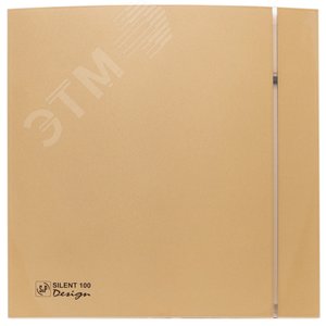 Вентилятор накладной Silent-100 CZ Gold Design 4C