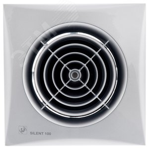 Изображение товара Вентилятор вытяжной Silent-100 CZ Silver (шт)