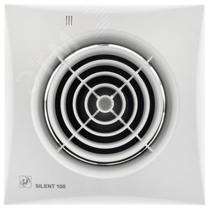 Изображение товара Вентилятор вытяжной Silent-100 CHZ с датчиком влажности (шт)