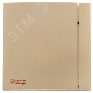 Изображение товара Вентилятор вытяжной Silent-100 CZ Champagne Design 4С (шт)