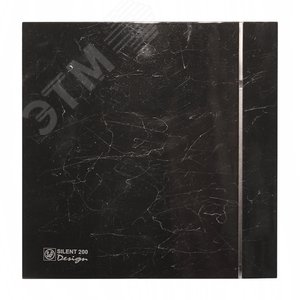 Изображение товара Вентилятор накладной Silent-200 CZ Marble Black Design 4C (шт)
