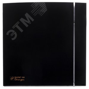 Вентилятор вытяжной Silent-100 CZ Black Design 4C