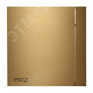 Вентилятор накладной Silent-100 CRZ Gold Design 4C с таймером 03-0103-175 Soler & Palau