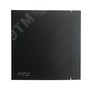 Вентилятор накладной Silent-200 CZ Matt Black Design 4C 03-0103-313 Soler & Palau