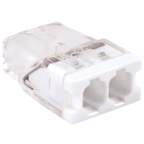 Клемма соединительная  2-контактная Elеctrodeel ED 772-202-b6, сечение 0,5-2,5 мм2, 24А/450В (упаковка 6 штук)