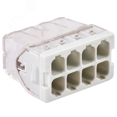 Изображение товара Клемма соединительная 8-контактная Electrodeel ED 772-208-b6