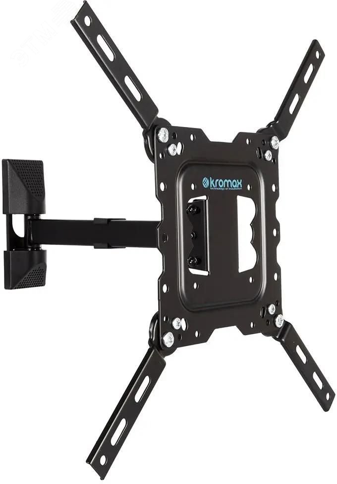 Изображение товара Кронштейн для телевизора DIX-17 22''-55'' макс.30кг настенный поворот и наклон, черный (шт)