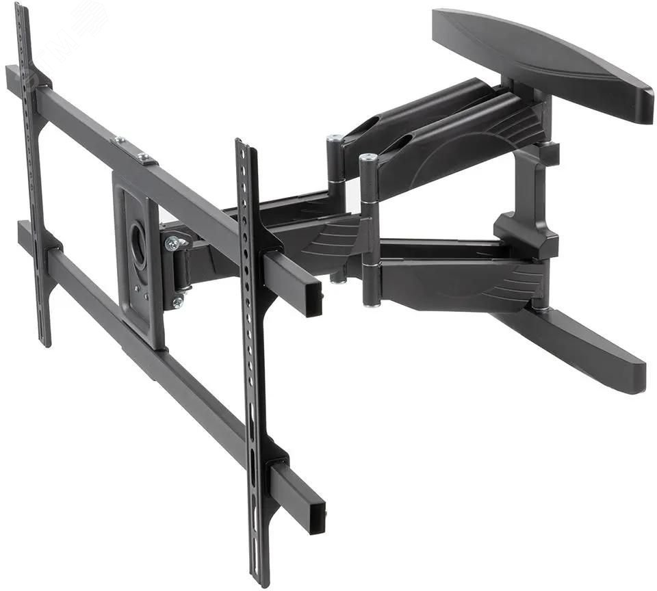 Изображение товара Кронштейн для телевизора ATLANTIS-65 40''-90'' макс.45кг настенный поворотно-выдвижной и наклонный, черный (шт)