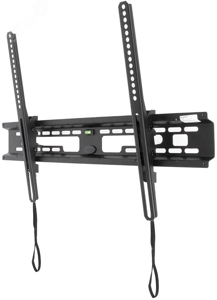 Изображение товара Кронштейн для телевизора FLAT-2 32-90 дюймов настенный наклонный черный Kromax