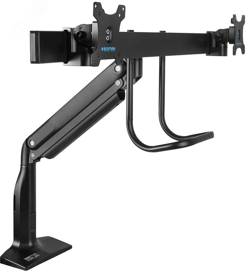 Изображение товара Кронштейн для мониторов OFFICE-20 17''-35'' макс.10кг настольный поворот и наклон, черный (шт)