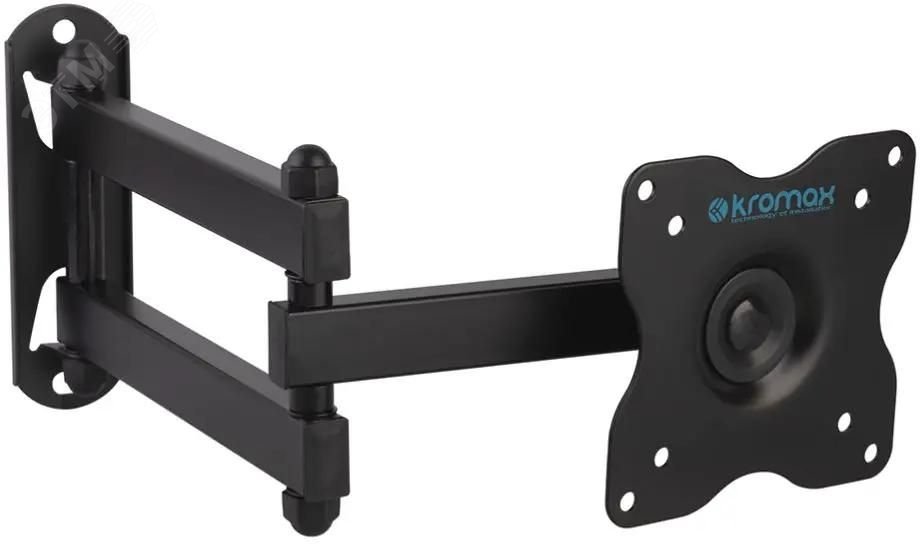 Изображение товара Кронштейн для телевизора Kromax DIX-15 15-28 дюймов настенный поворот и наклон