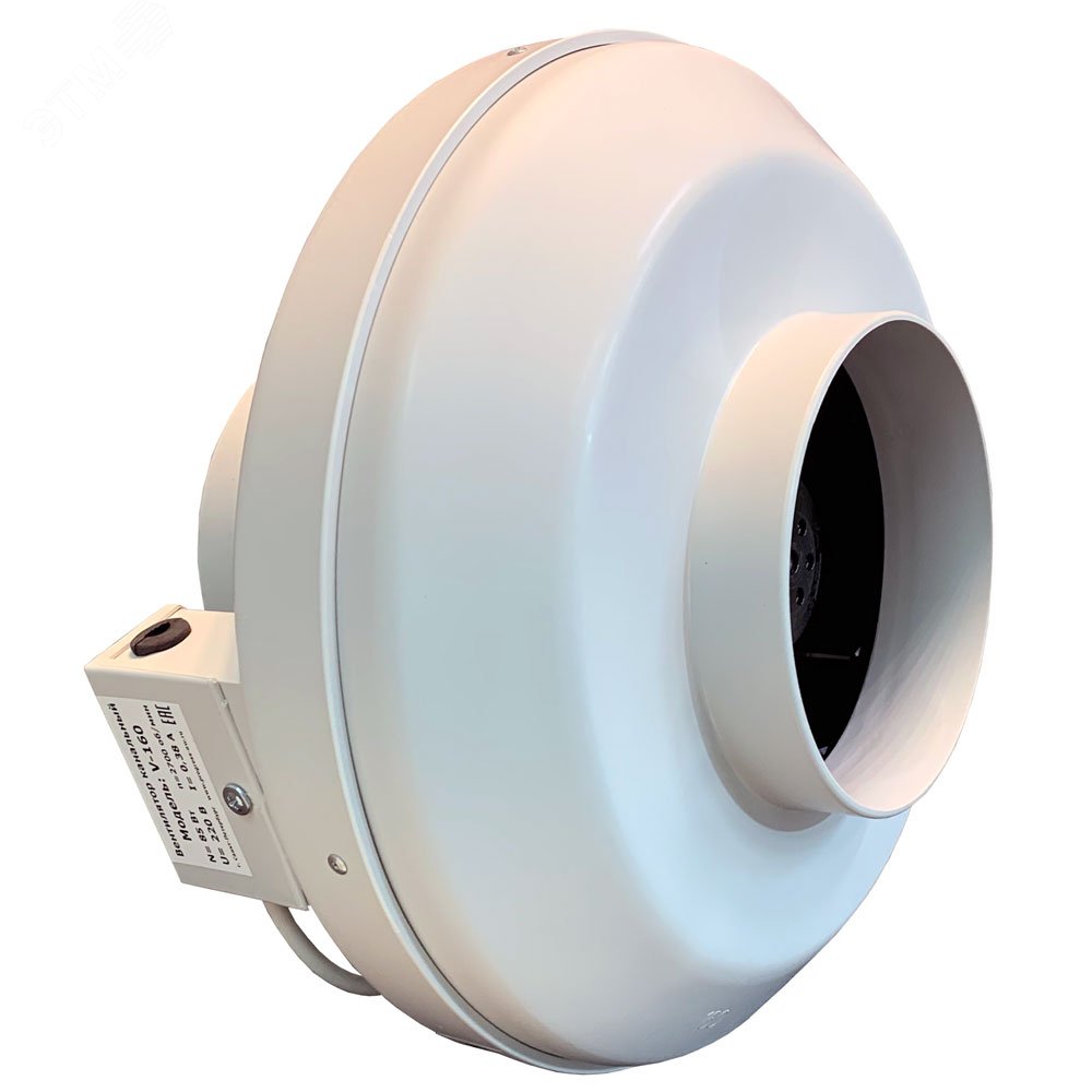 Изображение товара Вентилятор канальный круглый V(AC1)-160(D220) пластик 0.08 кВт 220 В