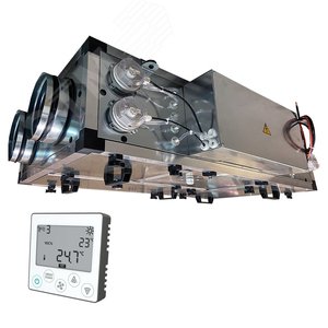 Установка вентиляционная приточно-вытяжная NoDe1-100(25m)/RP.VAC(D190)E0.37