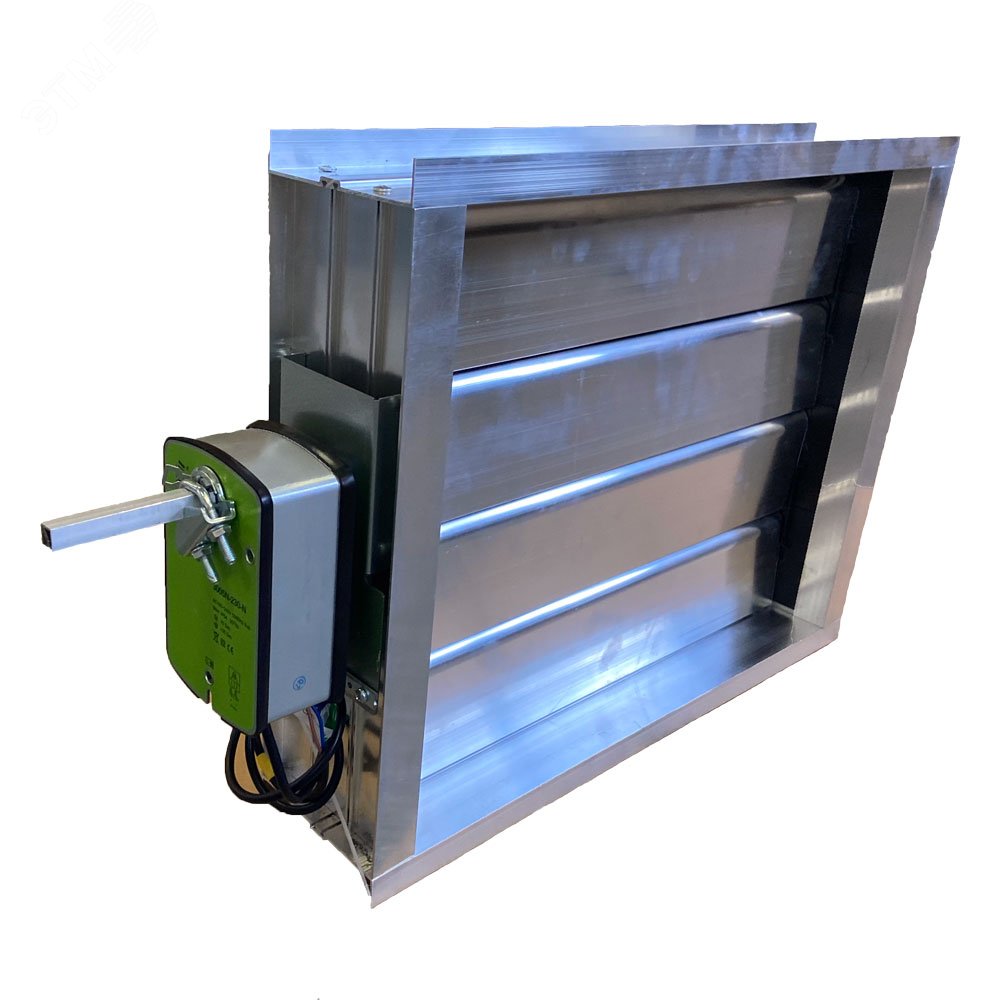 Изображение товара Заслонка воздушная Z-4020 с приводом 3003N на 3Нм. с пружинным возвратом, 230В (шт)