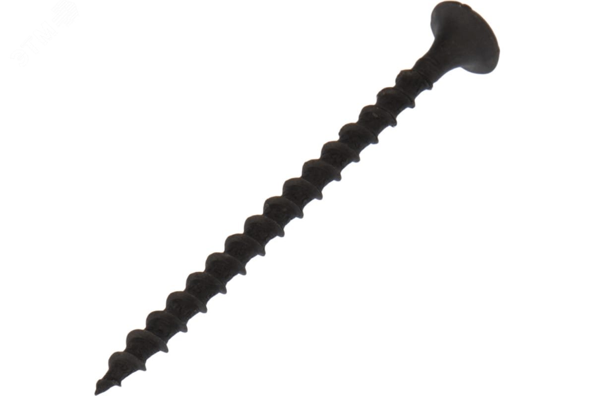 Изображение товара Саморез гипсокартон-дерево 3.5х55, 50 шт., надежный крепеж для гипсокартона