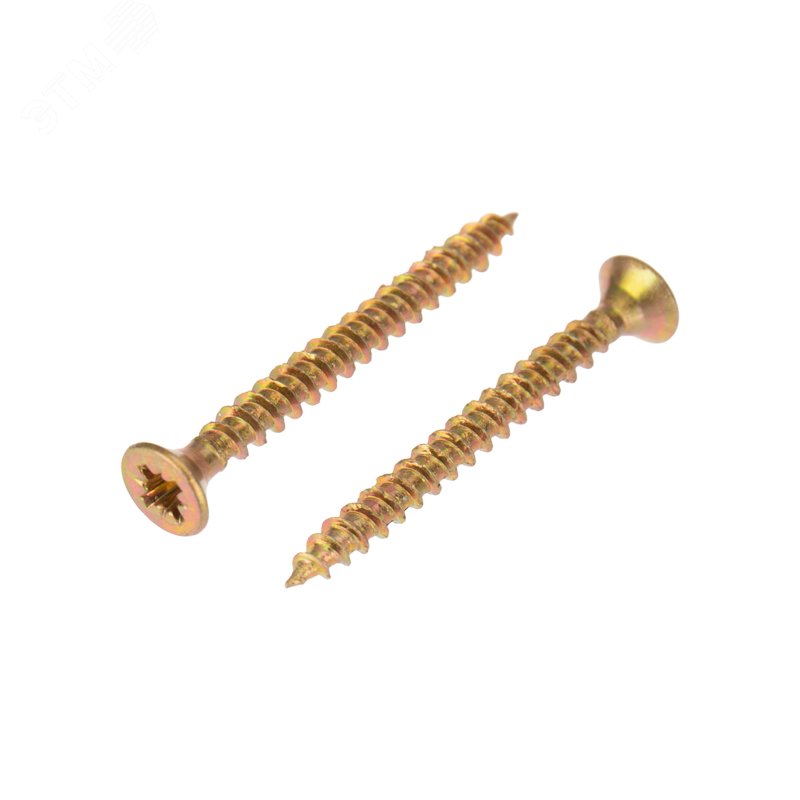 Изображение товара Саморез универсальный 3х30, желтый цинк, пакет (20шт.) (упак)