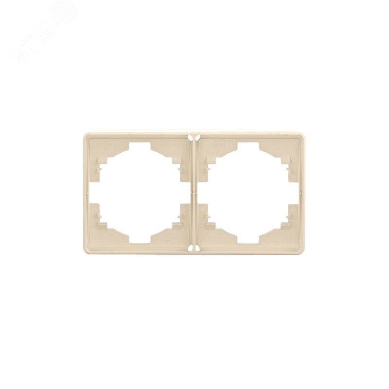 Изображение товара Рамка ROUND 2-постовая шелк (шт)