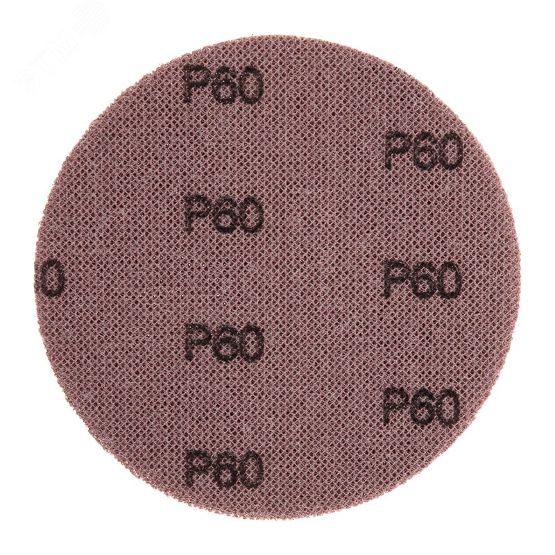 Изображение товара Диск шлифовальный сетчатый 125 мм Р60 5 шт в упаковке REXANT