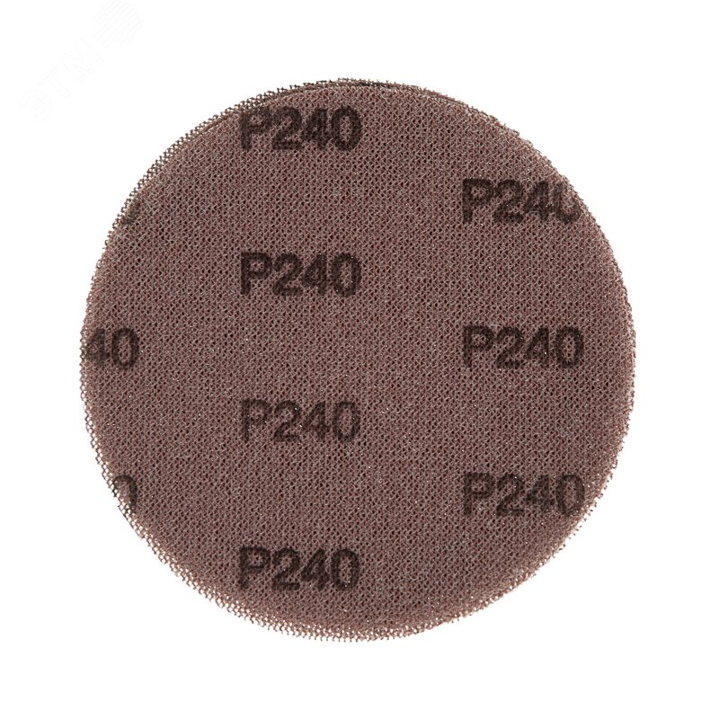 Изображение товара Диск шлифовальный сетчатый 125 мм Р240 5 шт для шлифования и полировки