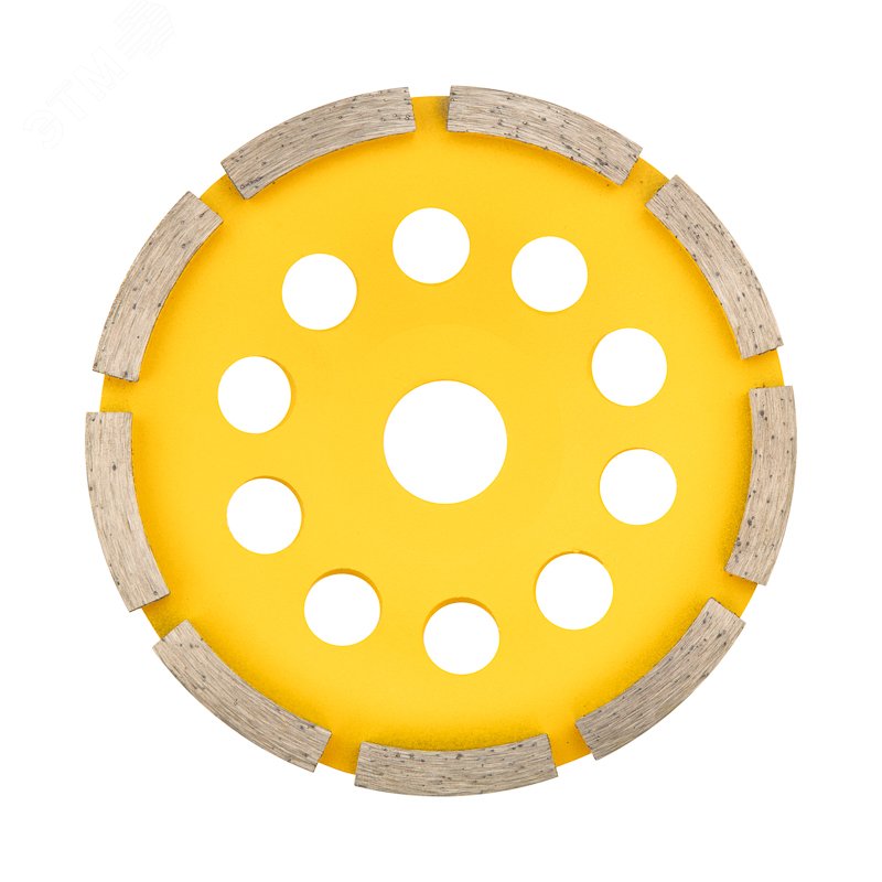 Изображение товара Чашка алмазная KRANZ 125х22.2 мм для шлифовки бетона и камня