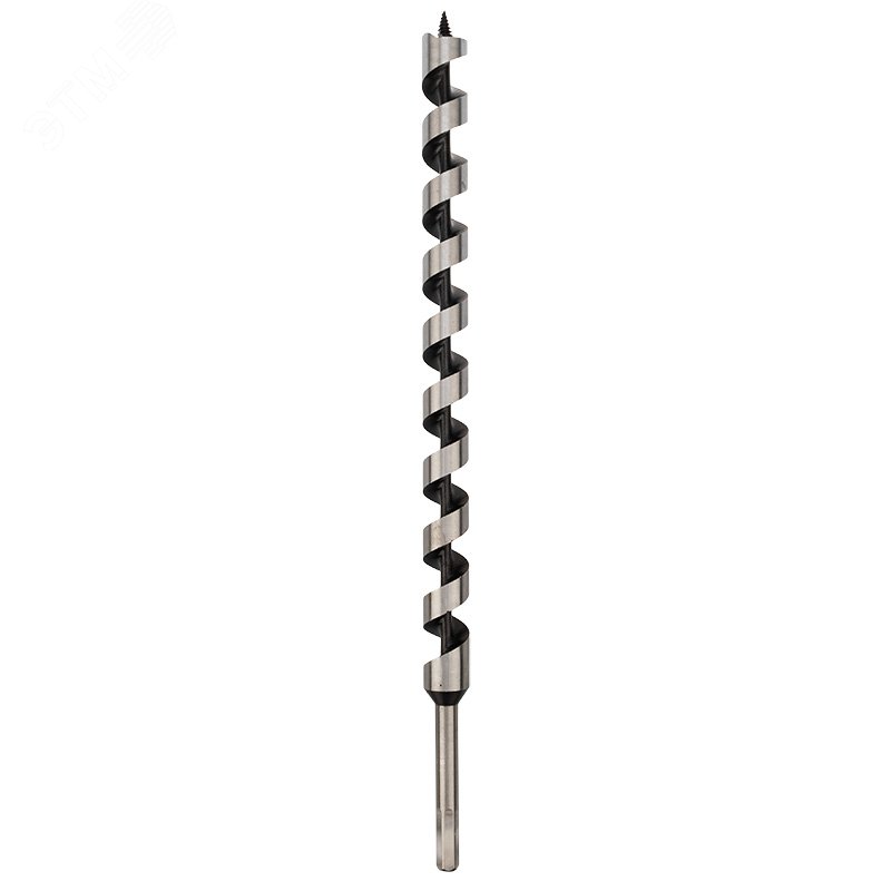 Изображение товара Сверло винтовое по дереву 25х460 мм шестигранный хвостовик KRANZ