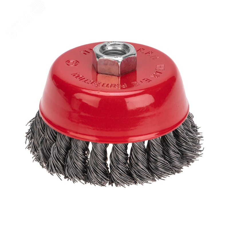 Изображение товара Щетка чашечная для УШМ 100 мм М14 стальная Kranz