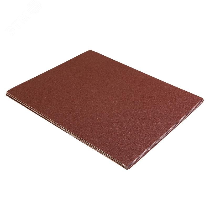 Изображение товара Шкурки шлифовальные в листах на тканевой основе, водостойкие 230х280мм, Р100, 10 шт. (упак)