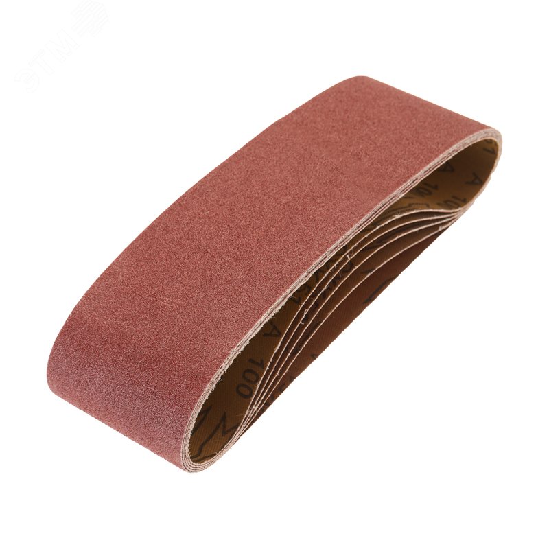 Изображение товара Лента шлифовальная бесконечная 75х533мм P100, 5 шт - Kranz