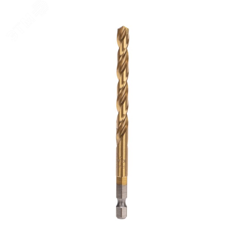 Изображение товара Сверло по металлу 7 мм Р6М5 ТИТАН с шестигранным хвостовиком