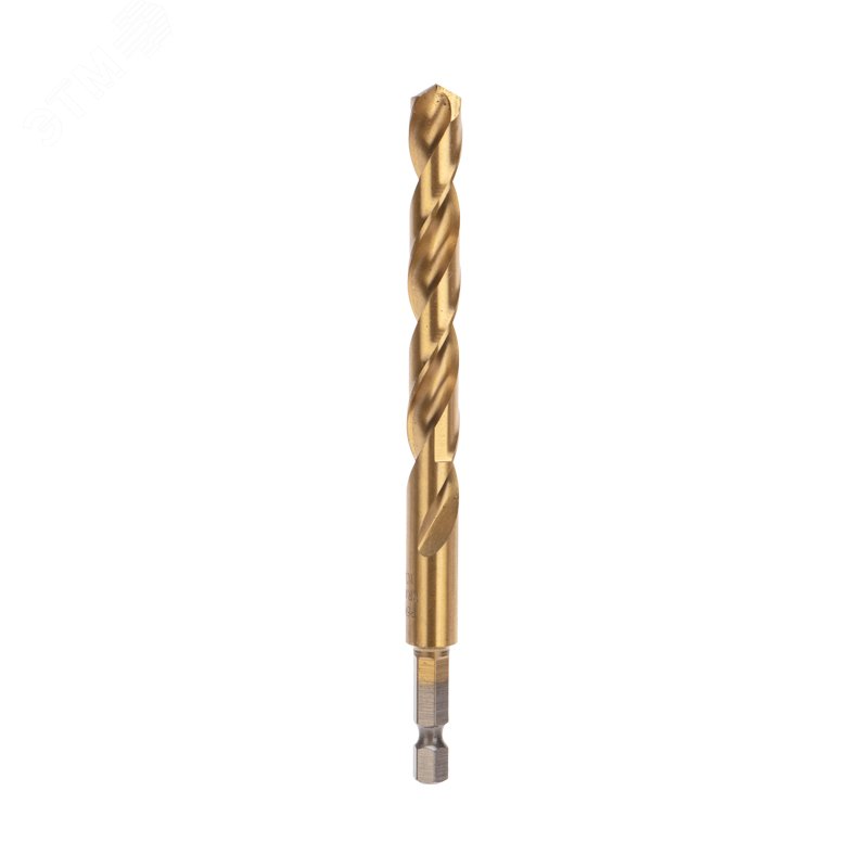 Изображение товара Сверло по металлу Kranz 10 мм Р6М5 с шестигранным хвостовиком