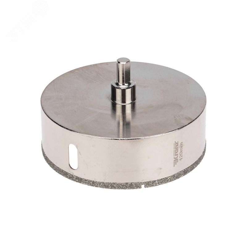 Изображение товара Коронка алмазная 120 мм с центровочным сверлом (шт)