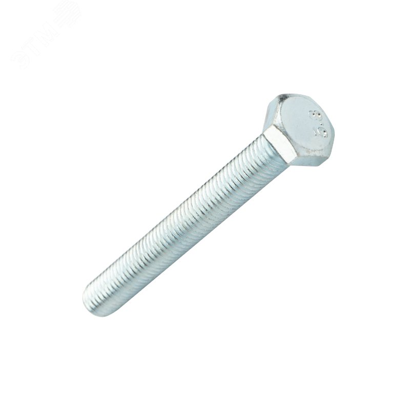 Изображение товара Болт шестигранный DIN 933 8x70мм для крепежных работ 20 шт/уп