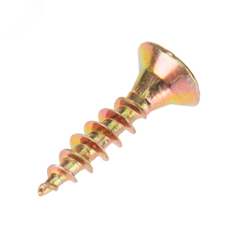 Изображение товара Саморез универсальный 3.5х16, желтый цинк, короб (200 шт./уп.) (упак)