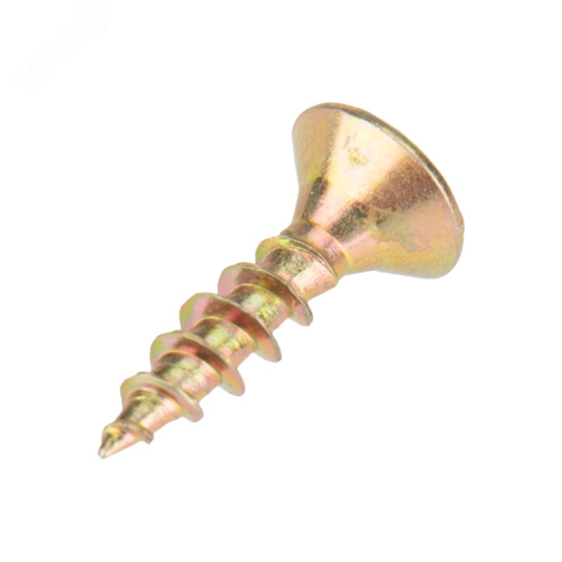 Изображение товара Саморез универсальный 4х16 цинк желтый 200 шт/уп,Kranz