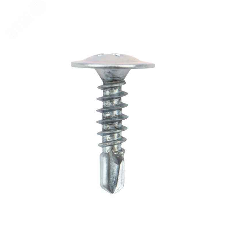 Изображение товара Саморез с прессшайбой ПШС сверло 4,2х16, короб (200 шт/уп) (упак)