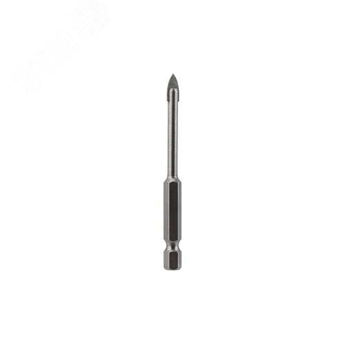 Изображение товара Сверло по стеклу и керамике 5 мм, 2 грани, шестигранный хвостовик (шт)