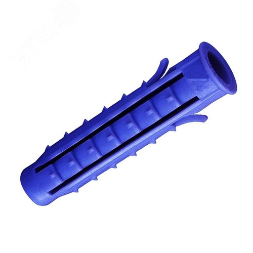 Изображение товара Дюбель распорный 12х60мм. синий. полипропилен (50 шт/уп) (упак)