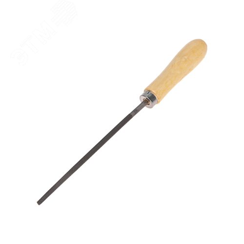 Изображение товара Напильник круглый 150 мм, деревянная ручка (шт)