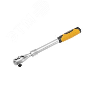 Изображение товара Ключ телескопический трещоточный 1/2, 330-460 мм, CrV, двухкомпонентная рукоятка (шт)