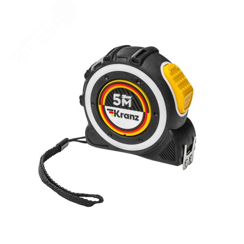 Изображение товара Рулетка с автостопом 5 м x 25мм прорезиненное покрытие (шт)