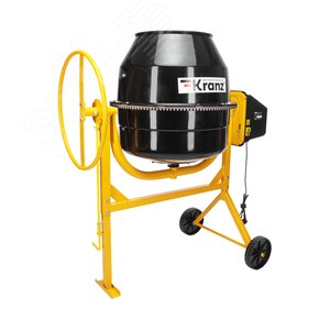 Изображение товара Бетоносмеситель KR-200, 1000Вт, 200л, чугунный венец (шт)