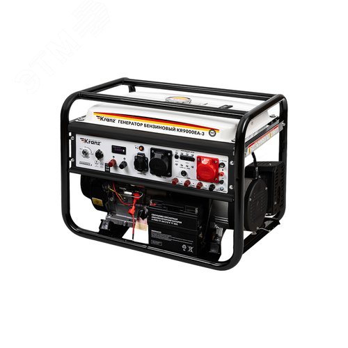 Изображение товара Генератор бензиновый KR9000EA-3, 9кВт, 230В/380В, 25л, коннектор автоматики, электростартер (шт)