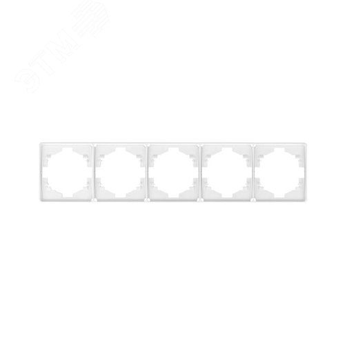 Изображение товара Рамка ROUND 5-постовая перламутр (шт)