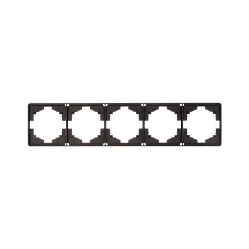 Изображение товара Рамка ROUND 5-постовая оникс (шт)