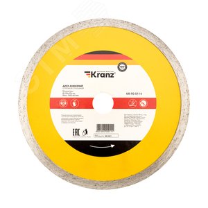 Изображение товара Диск алмазный отрезной сплошной 200x25.4/22.2x2x10 мм (шт)